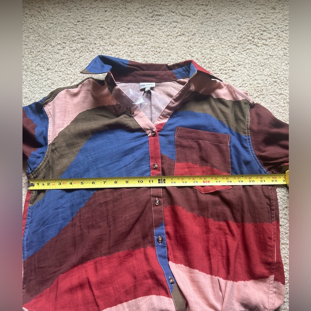 Lthe Odells Oversized Button Down: Multicolor - image 6